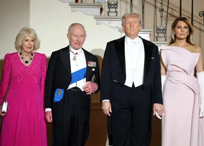 King Charles III and Queen Camilla Attend White House State Dinner During Historic U.S. Visit