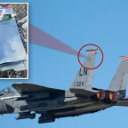 US Fighter Jet Downed Over Iran — One Pilot Rescued, Second Still Missing as Search Intensifies 5 wreckage-appears-match-vertical-stabilizer-124950369
