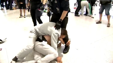 Spain Flotilla Activists Clash 2026: Bilbao Airport Erupts as Police Beat and Detain Returning Protesters