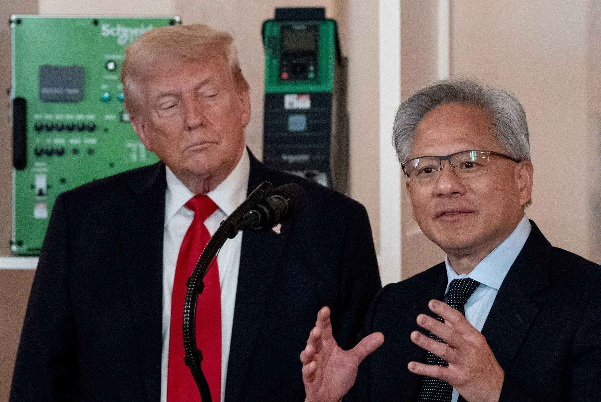trump-invites-nvidia-ceo-jensen-huang-on-china-trip-after-snub-coverage-sparks-controversy