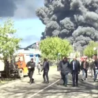 Toxic Black Rain Falls in Russia
