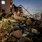 Israel Strikes Beirut Suburbs Targeting Hezbollah Commander