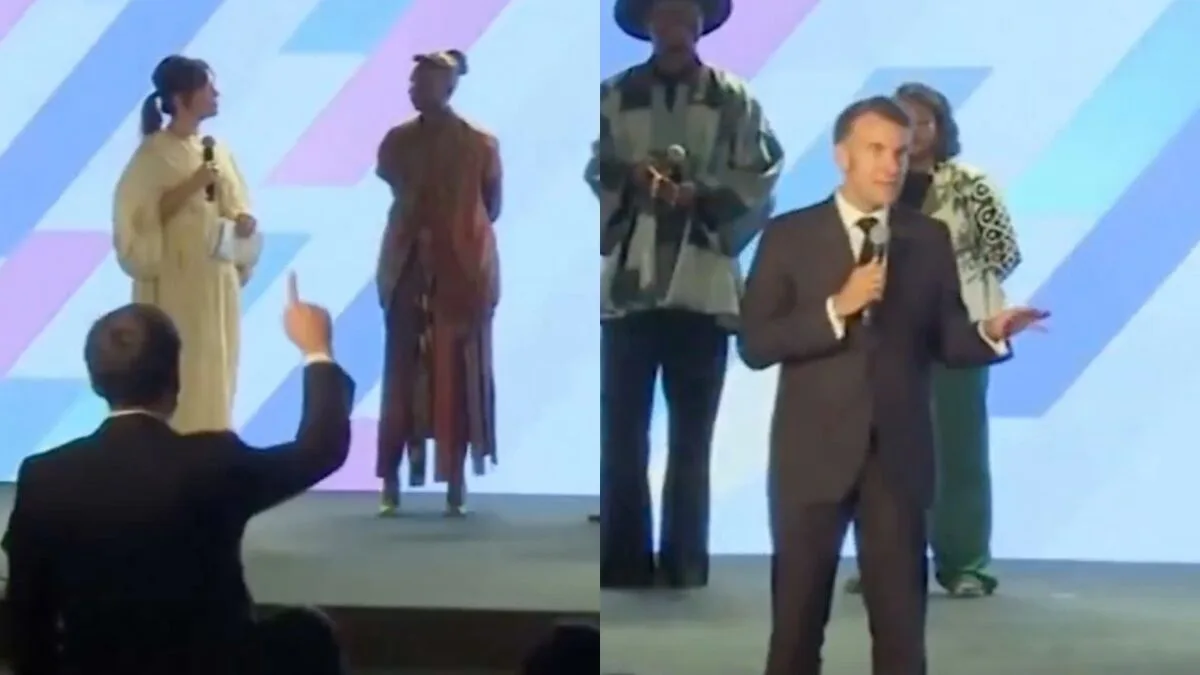 macron-sparks-outrage-after-scolding-audience-uninvited-at-africa-summit-in-nairobi