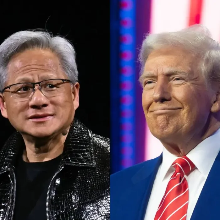Nvidia’s Jensen Huang Says Trump Personally Asked Him to Join the China Trip