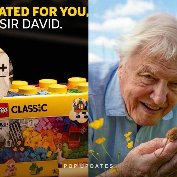 LEGO Honors David Attenborough’s 100th Birthday by Raising Age Limit to 100+