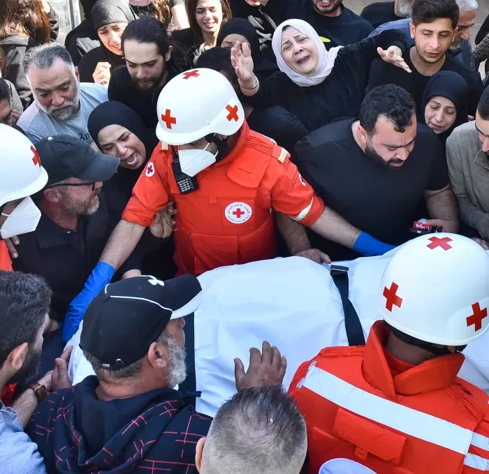 Israeli Strikes Kill 10 in Lebanon Including Six Paramedics, Sparking Outrage