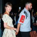 Taylor Swift's Floral Dress Date Night