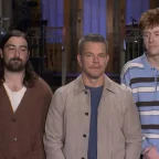 SNL Cold Open Reunites Matt Damon, Aziz Ansari, and Colin