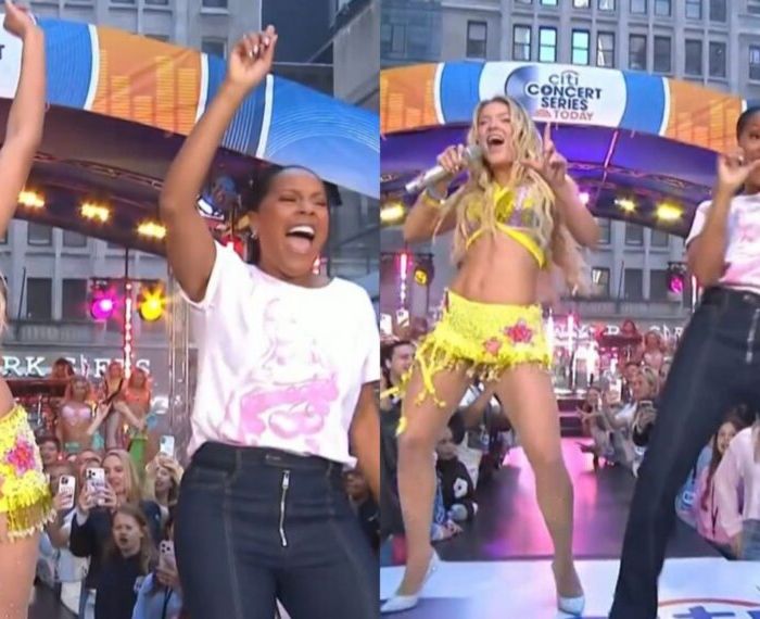 Sheinelle Jones Lights Up the Today Show With Stunning Dance Performance Alongside Zara Larsson