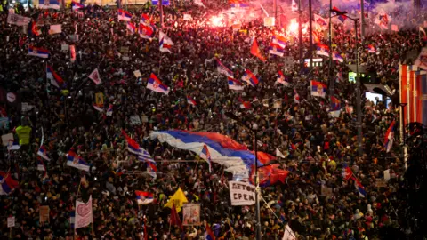 Serbia Anti-Government Protests 2026: Tens of Thousands Demand Early Elections in Belgrade
