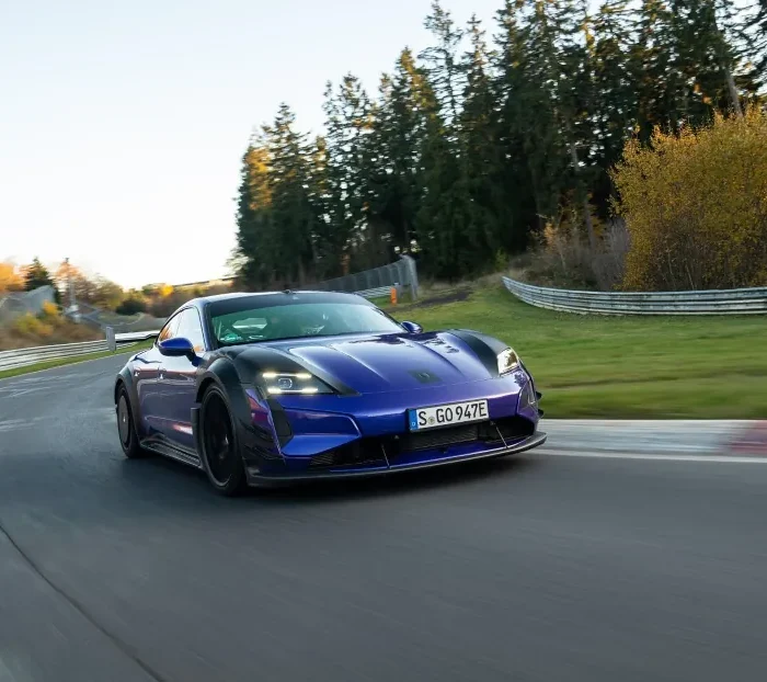 Manthey-Spec Porsche Taycan Turbo GT Smashes Nürburgring Record by 12 Seconds