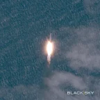 SpaceX Falcon Heavy Launch Captured From Space