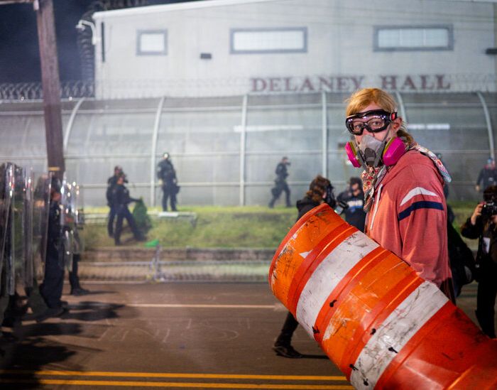 Inside the Delaney Hall Standoff: Protests, Arrests, and a Battle Over Detention Conditions