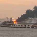 Ukraine Strikes Crimea Bridge in Bid to Cut Off Russian-Held Peninsula 5 Ukraine Strikes Crimea Bridge