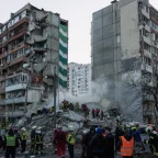 Massive Russian Strike on Ukraine Topples Apartment Building