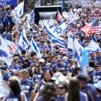 Fifth Avenue Turns Blue and White: Thousands March in New York's Israel Day Parade Under Tight Security 8 Thousands March in New York's Israel Day Parade