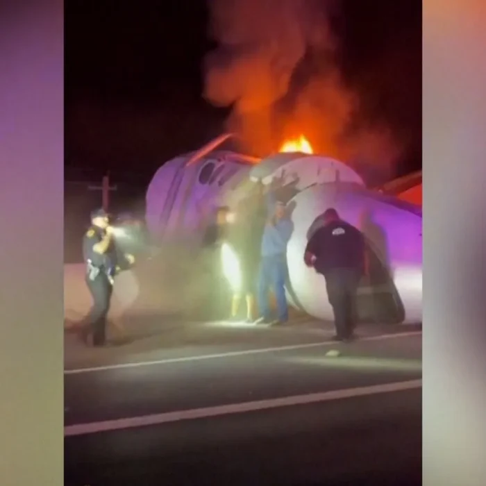Heroes on the Highway: Volunteers Race to Save Lives in Texas Plane Crash
