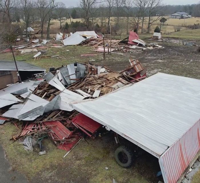 EF1 Tornado Confirmed in Southern Indiana After Overnight Storms Tear Through Kentuckiana