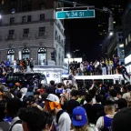 Knicks Championship Joy Turns to Chaos Near Madison Square Garden 8 Knicks Championship Joy Turns to Chaos