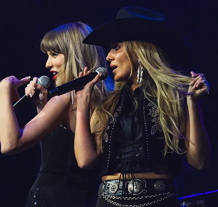 Taylor Swift Surprises Fans With ‘Love Story’ Duet at Travis Kelce’s NFL Event