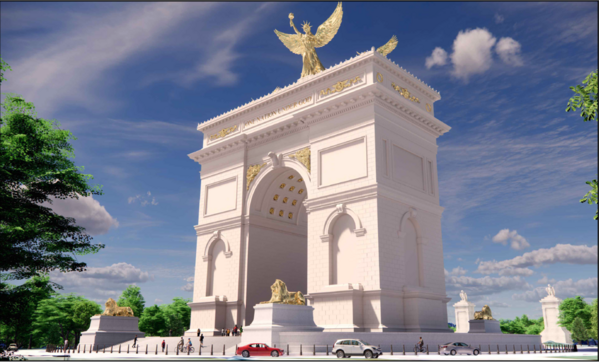 Trump’s 250-Foot Arch Exempt From D.C. Height Limit, Planning Chief Claims Amid Pushback