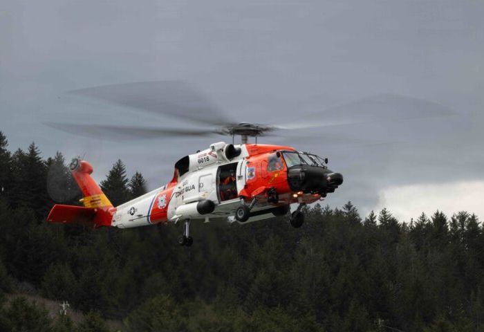Four Injured in U.S. Coast Guard Helicopter Crash in Sitka, Alaska