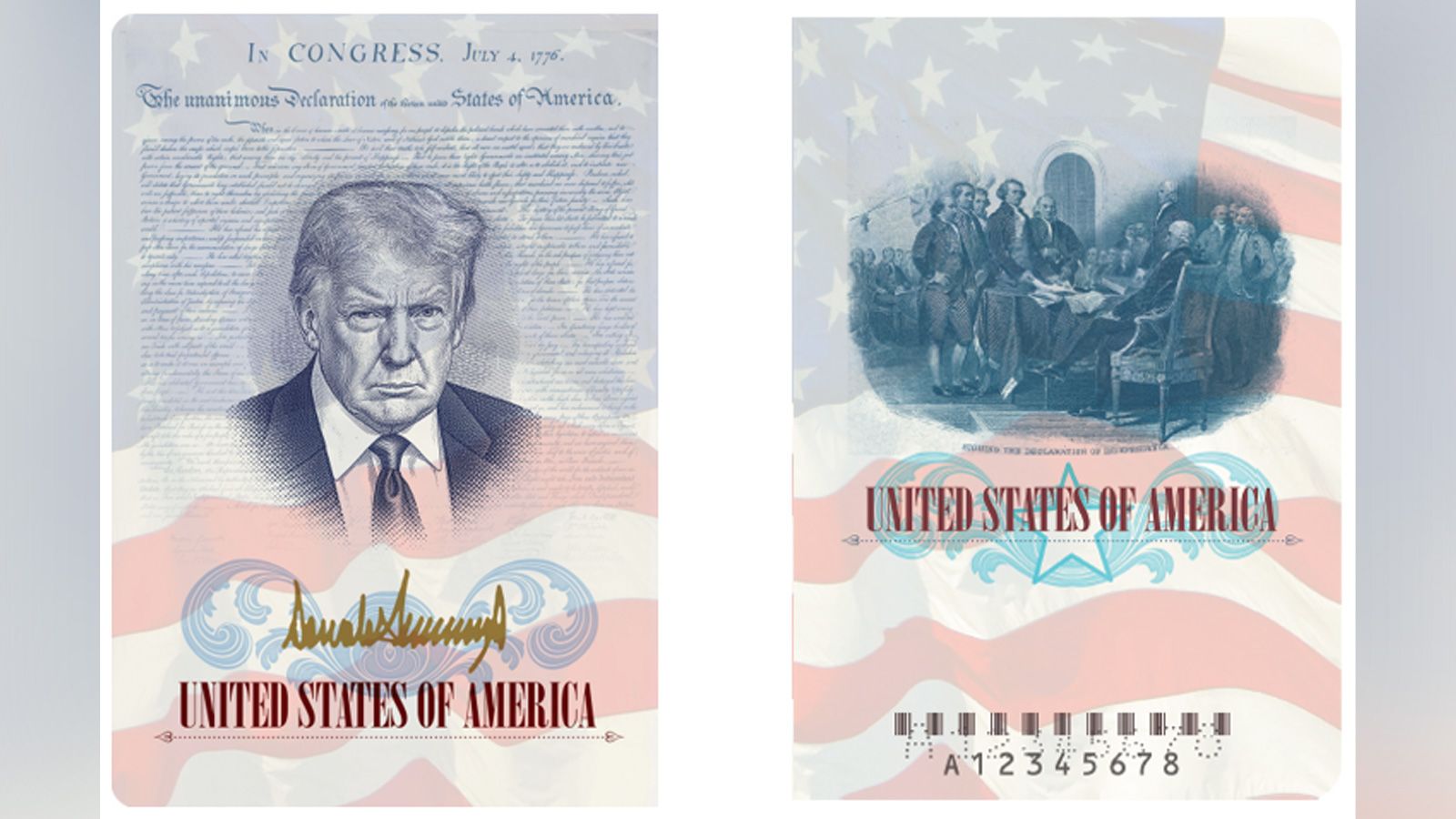 trumps-face-lands-on-limited-edition-passports-for-americas-250th-birthday