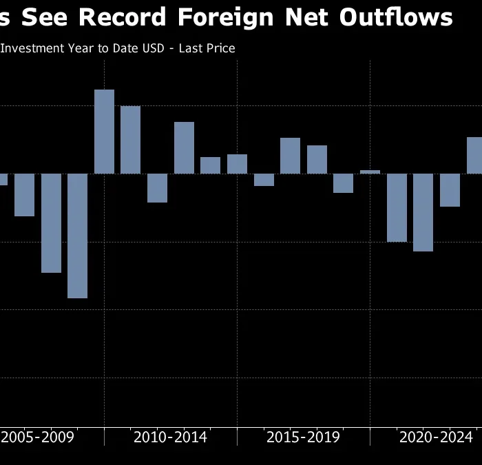 South Korean Stocks Plunge as Chip Rally Falters Despite Samsung’s Record Forecast