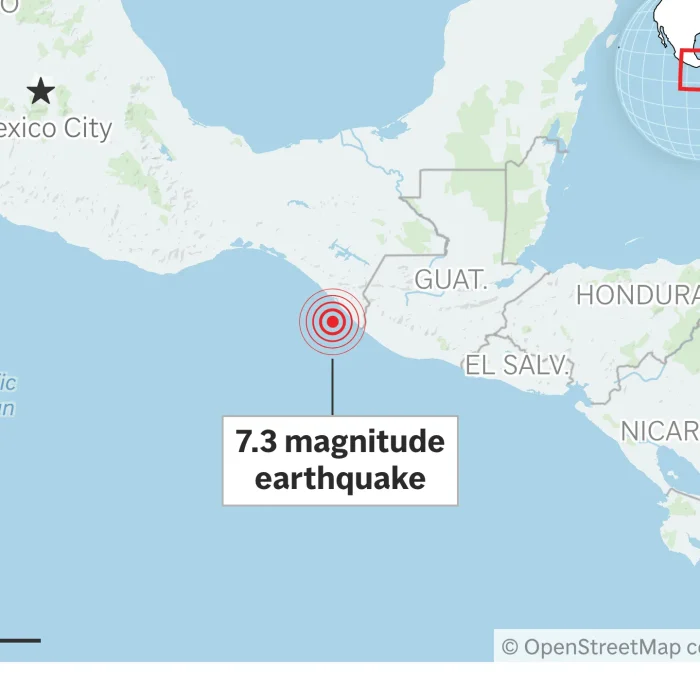 Magnitude 7.3 Quake Rocks Mexico-Guatemala Border, Tsunami Alert Lifted
