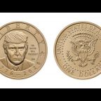 US Mint Produces $1 Coin Featuring Trump's Face for America's 250th Birthday 5 US Mint Produces $1 Coin Featuring Trump's Face