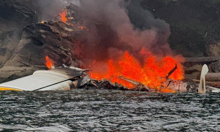 All 11 Aboard Survive Seaplane Emergency Landing and Fire in Washington’s San Juan Islands