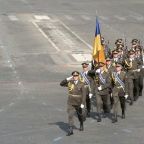 Ukrainian Troops March Down the Champs-Élysées