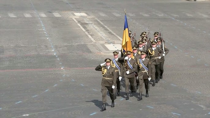 Ukrainian Troops March Down the Champs-Élysées as France Turns Bastille Day Into a Message