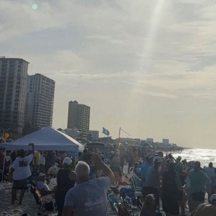 When Freedom Roars: The Blue Angels Flyover That Set Pensacola Beach Buzzing
