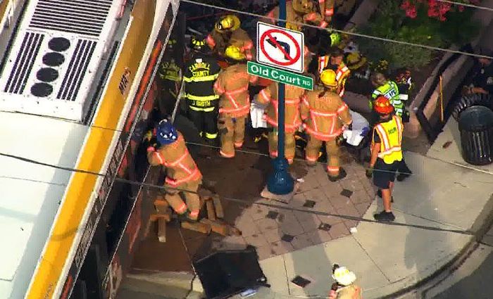 Chaos in Pikesville: Bus Slams Into 12 Cars and Building, Injuring 33 in Mass Casualty Incident