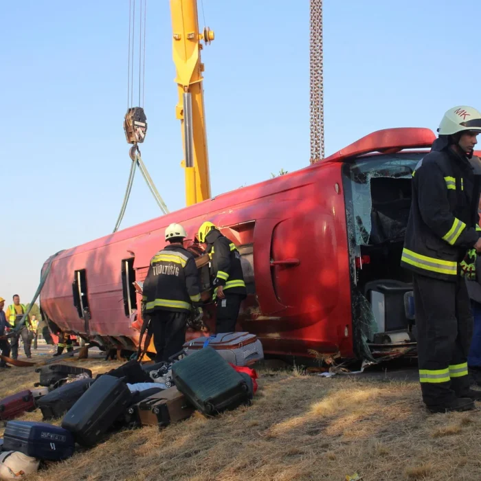 Twelve Dead After Pilgrimage Bus Overturns on Hungarian Motorway in Overnight Crash