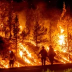 Fight Against the Spokane Complex Fire