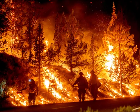 Sixteen-Hour Shifts and Shrinking Sleep: Inside the Fight Against the Spokane Complex Fire