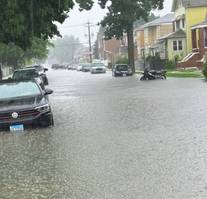 Flood Advisories Hit Chicago Suburbs as Storms Dump Inches of Rain in Hours
