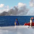 Fire at Sea Between Bali and Lombok: 211