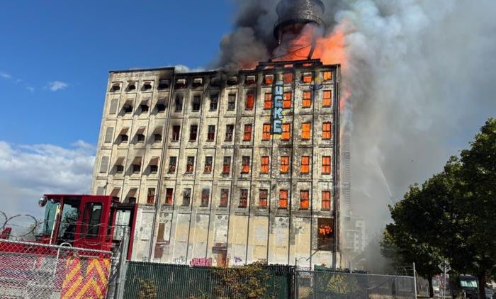 Cadaver Dogs Signal Human Remains in Portland’s Burned Centennial Mills Warehouse