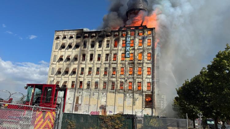 cadaver-dogs-signal-human-remains-in-portlands-burned-centennial-mills-warehouse