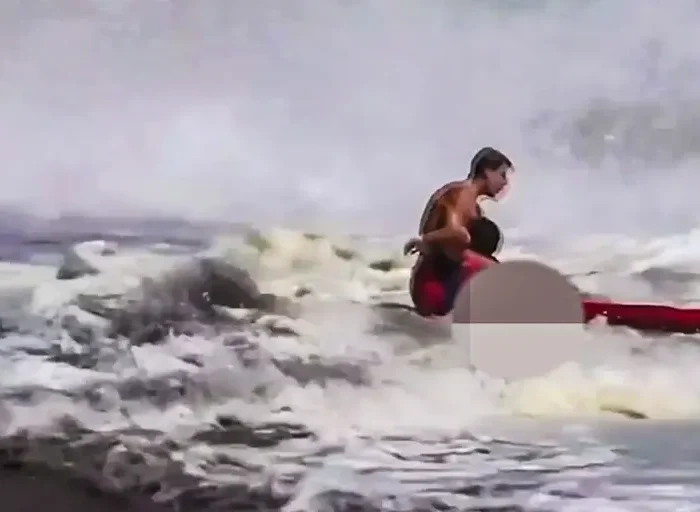 “Dad, I Drowned”: Father Speaks Out After Teen Lifeguard Saves His Son From Deadly Surf