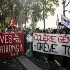 France Erupts as Public Workers Strike Over Pay and Student Protests Turn Violent