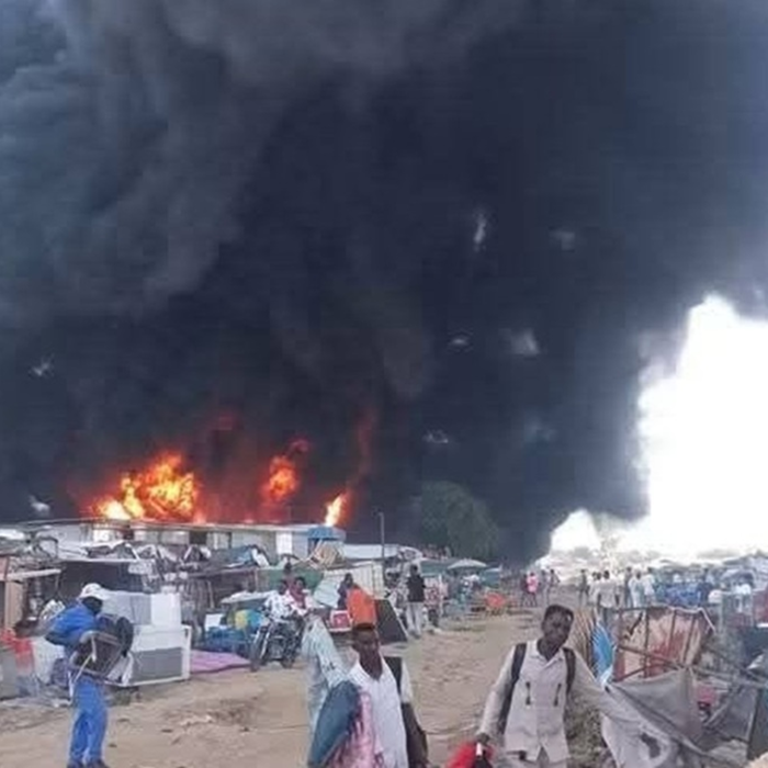Abyei Drone Strike Kills More Than 150 as Market Fire Rages in Disputed Border Region
